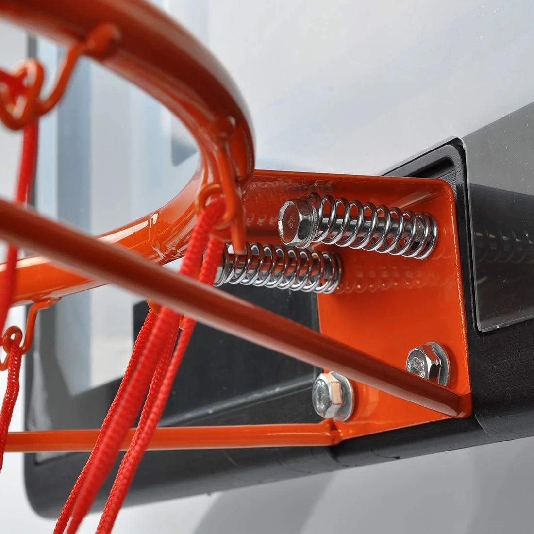 Wall Mount Large Basketball Hoop with Door Hooks, 32" X 23" Backboard, Ball and Rim, Outdoor Lndoor Basketball Hoops Games Set for Youth Adults Kids Gifts